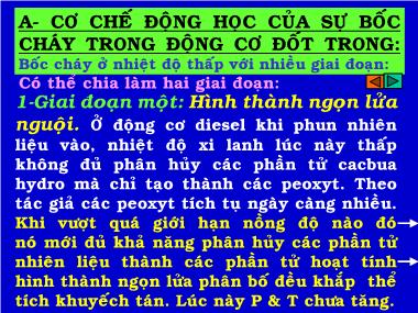 Giáo trình Nguyên lý động cơ đốt trong - Chương 5