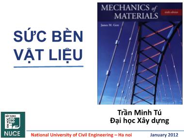 Giáo trình Sức bền Vật liệu - Chương 0: Mở đầu - Trần Minh Tú