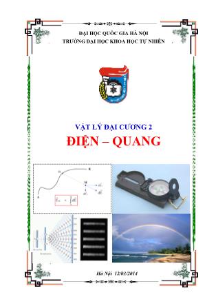 Giáo trình Vật lý đại cương Điện-Quang - Hoàng Văn Trọng
