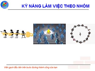 Bài giảng Kỹ năng làm việc theo nhóm