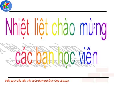 Bài giảng môn học Kỹ năng mềm