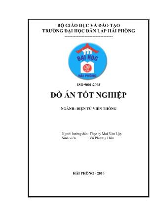 Đồ án Công nghệ 3G và ứng dụng - Vũ Phương Hiền