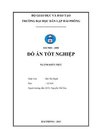 Đồ án Khách sạn du lịch Sapa - Bùi Thị Hạnh