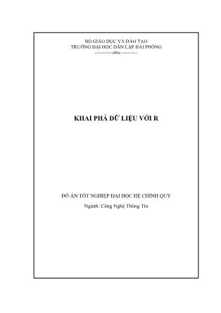 Đồ án Khai phá dữ liệu với R - Trần Văn Ngọc