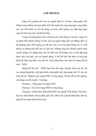 Đồ án Nghiên cứu mạng NGN và ứng dụng