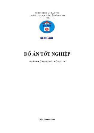 Đồ án Phân cụm dữ liệu bài toán và một số giải thuật theo tiếp cận phân hoạch - Nguyễn Thanh Tùng