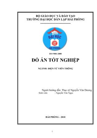 Đồ án Thiết kế bộ lọc số IIR - Nguyễn Văn Dương