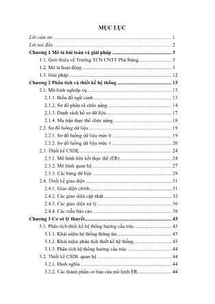 Đồ án Xây dựng chương trình quản lý đào tạo trường Trung cấp nghề CNTT Phà Rừng - Nguyễn Văn Tùng