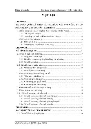 Đồ án Xây dựng chương trình quản lý nhận và trả hàng - Nguyễn Thị Hà