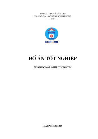 Đồ án Xây dựng Website quản lý nhà hàng - Nguyễn Minh Hoàng