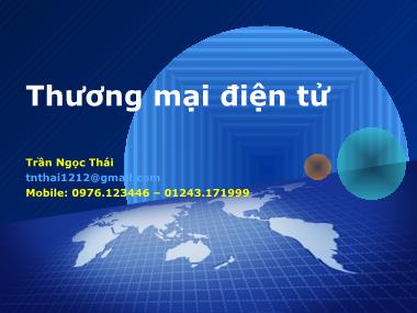 Giáo trình Thương mại điện tử (Bản đẹp)