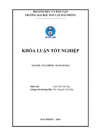 Khóa luận Giải pháp nâng cao chất lượng tín dụng tại ngân hàng thương mại cổ phần Sài Gòn-Chi nhánh Hồng Bàng