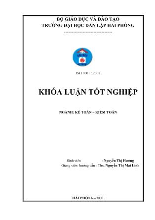 Khóa luận Hoàn thiện công tác kế toán doanh thu, chi phí và xác định kết quả kinh doanh tại công ty cổ phần may Thăng Long