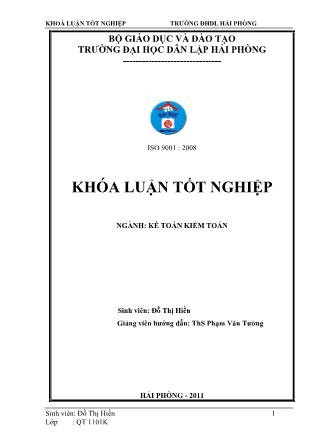 Khóa luận Hoàn thiện Tổ chức công tác tiền lương và các khoản trích theo lương tại công ty TNHH May Thời trang Tân Việt - Đỗ Thị Hiền