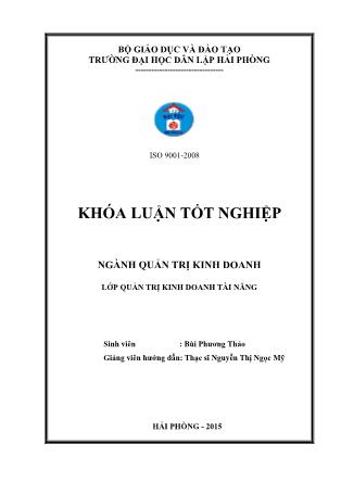 Khóa luận Một số giải pháp marketing nhằm nâng cao hiệu quả kinh doanh tại công ty cổ phần Hàng Hải MEC