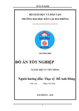 Khóa luận Phân Tích Cấu Tạo Và Nguyên Lý Hoạt Động Của Mainboard-Phương Pháp Khắc Phục Một Số Hư Hỏng Thường Gặp - Đặng Văn Hiệp