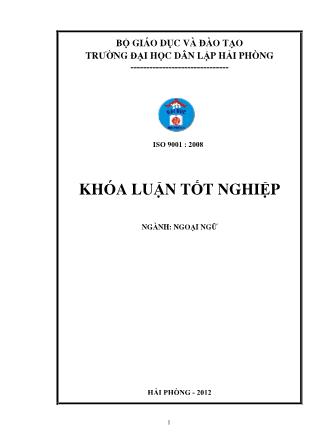 Khóa luận Some obstacles facing hpu 2nd year english majors in english listening comprehension and suggested solutions