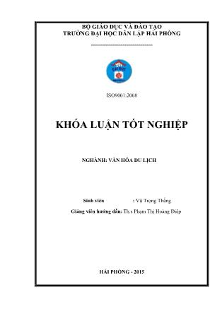 Khóa luận Tìm hiểu loại hình du lich phượt trong giới trẻ hiện nay-Khảo sát qua một số điểm du lịch tiêu biểu tại Tây Bắc