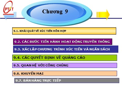 Bài giảng Marketing căn bản - Chương 9 : Các quyết định về xúc tiến - Phạm Thị Minh Lan