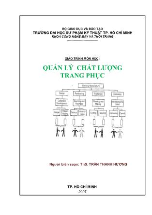 Giáo trình môn học Quản lý chất lượng Trang phục - Trần Thanh Hương