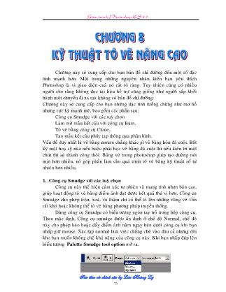 Giáo trình Photoshop CS 8.0 - Chương 8: Kỹ thuật tô vẽ nâng cao